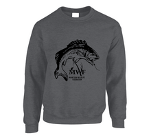 Load image into Gallery viewer, MWF Fish Logo Crewneck (Light Colours)