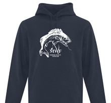 Load image into Gallery viewer, MWF Fish Logo Hoodie (White Logo)