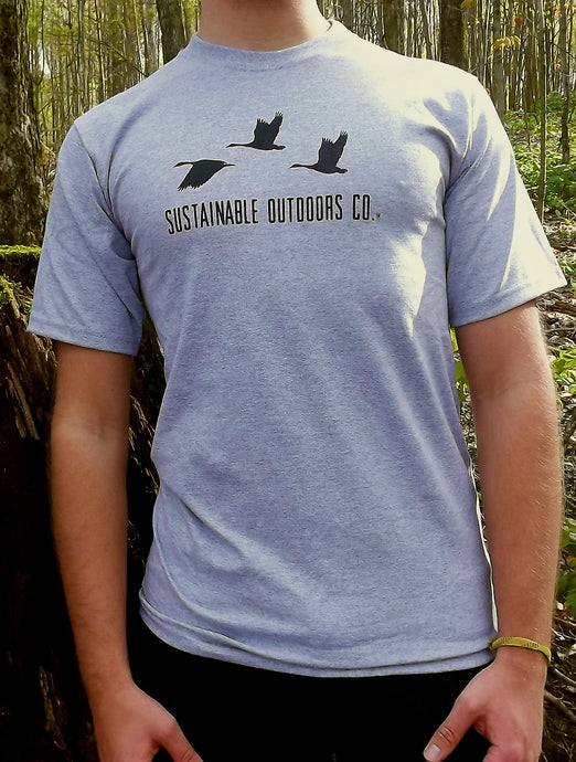 SOC Stone Grey Made in Canada Short Sleeve T-Shirt