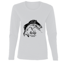 Load image into Gallery viewer, MWF Ladies Fish Logo Long Sleeve (Light Colours)